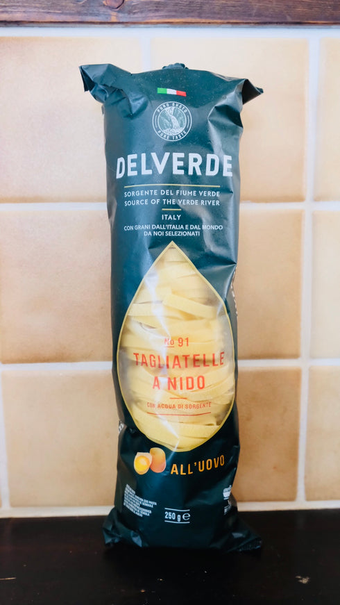 デルヴェルデ ニドパスタ タリアテッレ(卵入り)250g