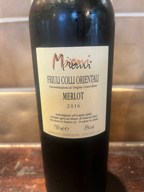 ミアーニ メルロー 2016