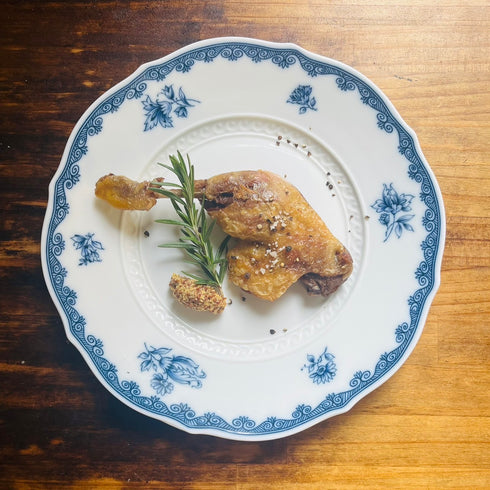 四万十鶏モモ肉のコンフィ